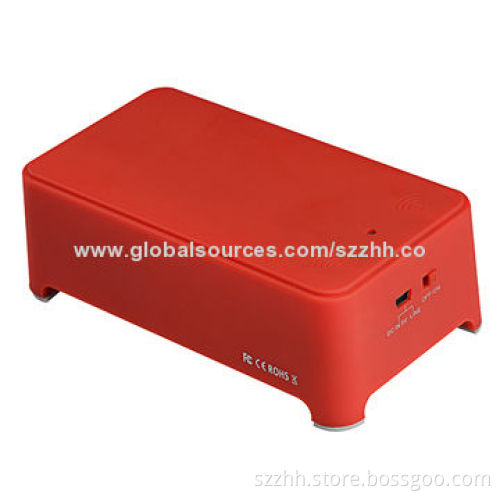 Induction Speaker Box for iPhone/iPad/Samsung/Smartphones with AA Battery